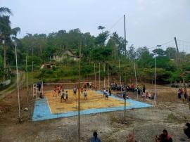 Friendly Match Voli Usia SD, Junior Elite Putra Tantang BBC Gunungkidul Putra